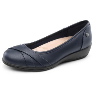 Ergonomic Everyday Support Wedge Flats - Blue